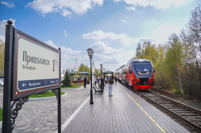 Приволжск и Волгореченск связали с городом Иваново комфортными «Орланами». Приволжск и Волгореченск связали с городом Иваново комфортными «Орланами».