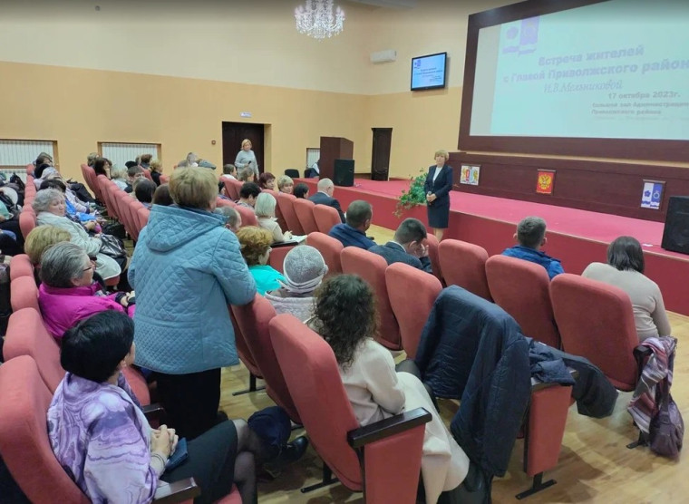 Встреча главы муниципалитета с жителями Приволжского района. Встреча главы муниципалитета с жителями Приволжского района.